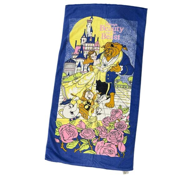 Franco Other - Vintage Disney Beauty and The Beast Towel Franco Tag 56x30